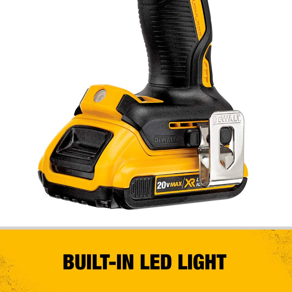 DEWALT 20V MAX Cordless Drill/Driver Kit, Brushless, 1/2-Inch (DCD791D2)