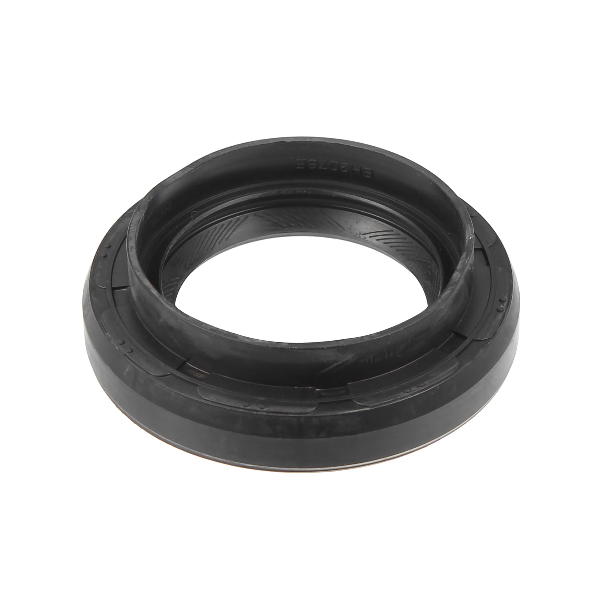 Photo 1 of VekAuto Car Crankshaft Seal Axle Seals Compatible for Toyota Corolla 1995-2008, Durable Rubber Metal Black Manual Transmission Output Shaft Seal