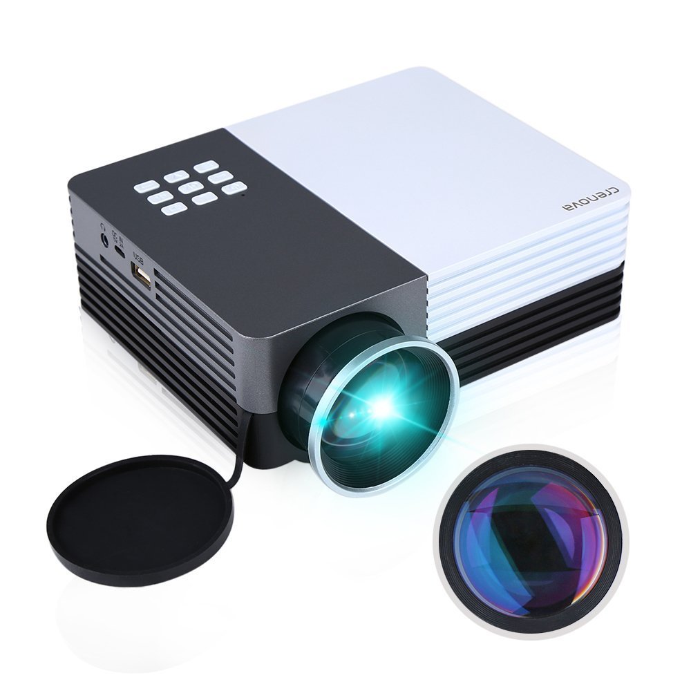 Crenova® XPE350 Portable Mini LED Projector 480x320 Amazon.co.uk