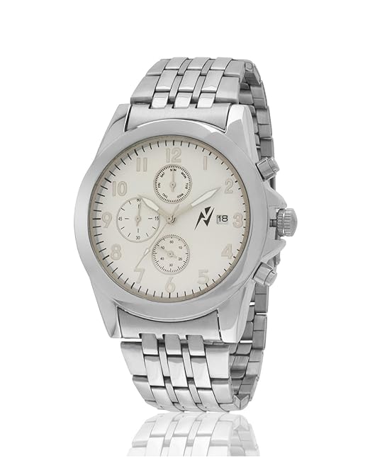 Analog Mother of Pearl Dial Mens Watch-38417LMGY