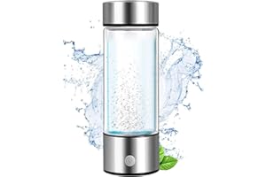 WMYDNCG Hydrogen Water Bottle, Portable Hydrogen Water Generator with SPE and PEM Technology Water Bottle Hydrogen Rich Water Glass for Home and Daily(Bottle-D)