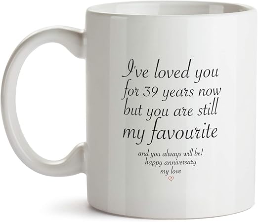 39th wedding anniversary gift for wife