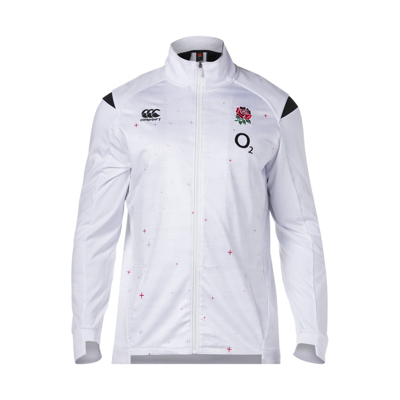 Canterbury Men Official England 18/19 Vaposhield Anthem Rugby Jacket - Bright White, X-Small