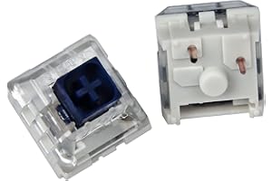 YMDK 70-Pack Wholesales Kailh Box Navy Blue Jade Yellow Orange Tactile Clicky 3 pin Switches IP56 Water-Proof Compatible Cherry MX Switches