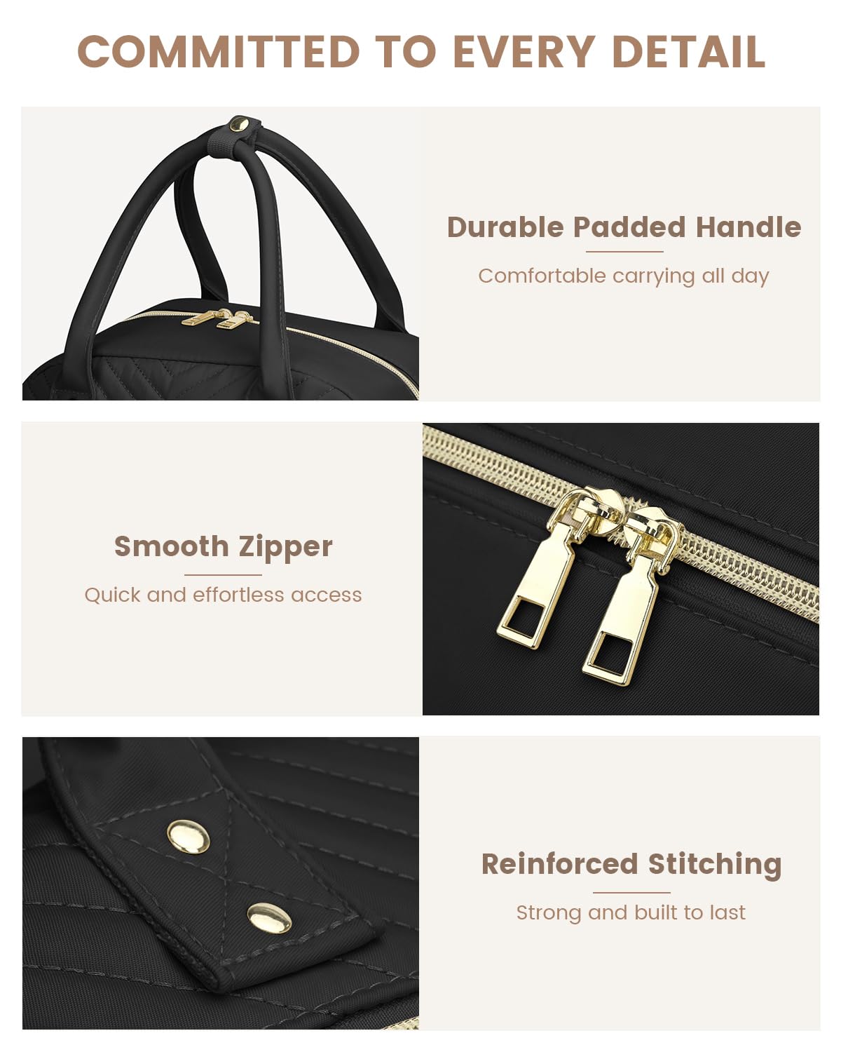 Diaper Bag Backpack,Baby Essentials Diapers Bag with Pacifier Case,Multipurpose Stylish Large Capacity Travel Backpack for Baby Girl/Boy(M-Black)