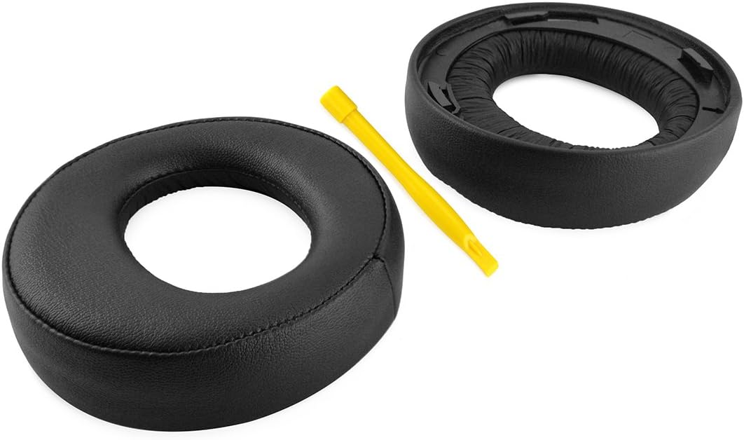 Geekria Replacement Ear Pads for Sony PlayStation Gold Wireless Stereo (CECHYA-0083) Headphones Ear Cushions, Repair Parts (Black) - Image 3
