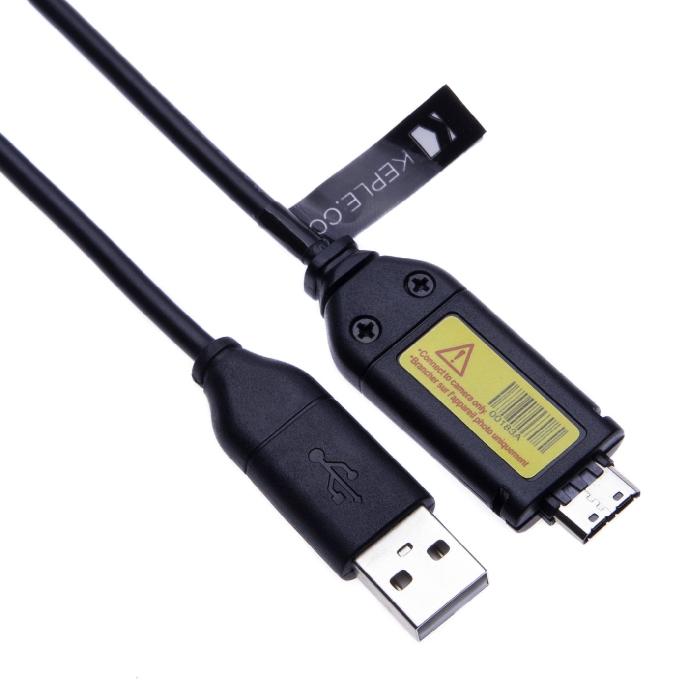 Keple USB Cable Charger & Data Sync Lead Replacement for Samsung Digital Camera S, SL, ST Series: - Lead model (S U C-3-5 -7)