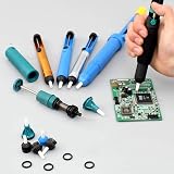 Hyuduo Solder Remover Desoldering Pump Portable Vacuum Tin Sucker PCB view 2