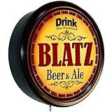 Goldenoldiesclocks BLATZ Beer and Ale Cerveza Lighted Wall Sign