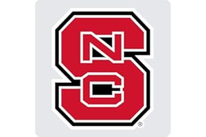 R AND R IMPORTS NC State Wolfpack Acrylic Coaster 2-Pack Officially Licensed Collegiate Product