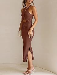 ANRABESS Womens Summer Formal Wedding Guest Dress