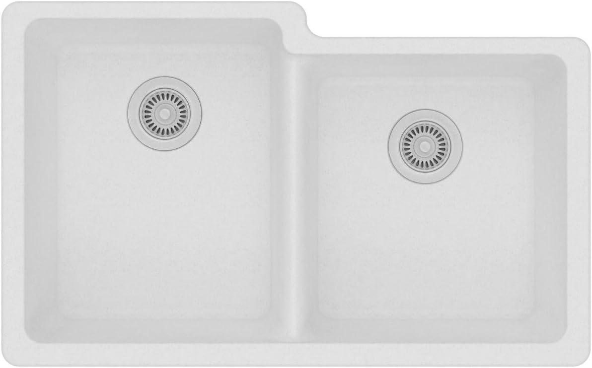 Best kitchen sink white double bowl