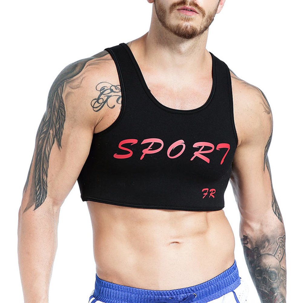 Buy galmajLj Man 's Vest Men Sports Football Dumbbell Neoprene Training