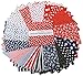 Windham AMERICAN BASICS PATRIOTIC Precut 5-inch Charm Pack Cotton Fabric Quilting Squares Assortment Baum CP5AB-82