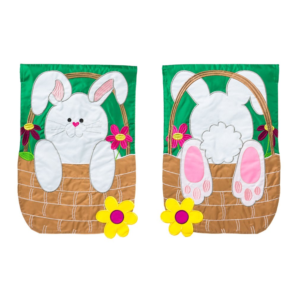 Best Garden Flag Double Sided Bunnies