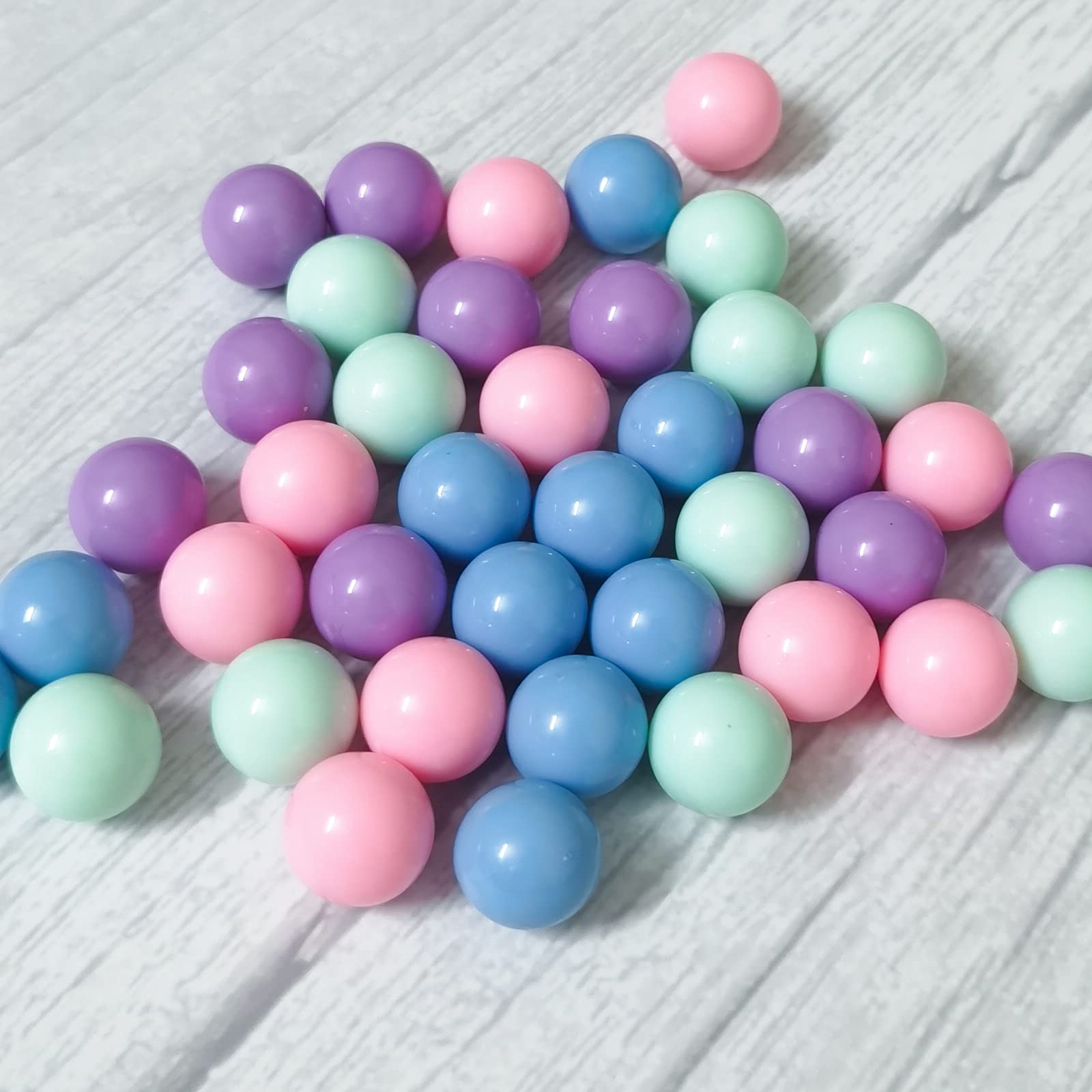 40Pcs Game Replacement Marbles Balls Compatible with Hungry Hungry Hippos