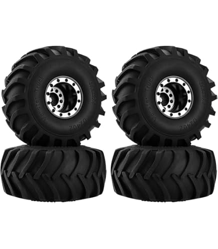 J Concepts Fuzz Bite LP Front Tires - Pre-Mounted For 2WD RC Buggy Racing