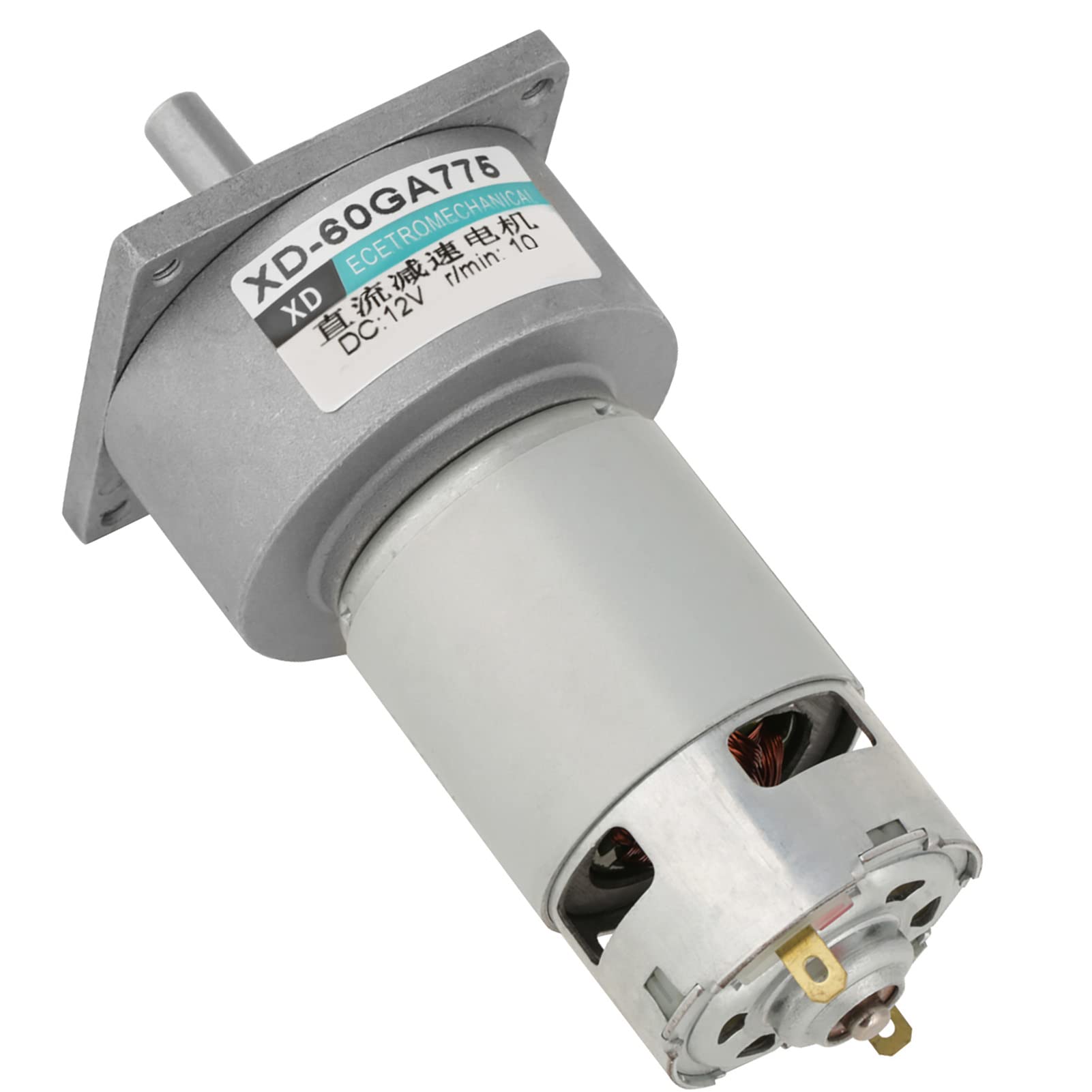 XD-60GA775 micro DC gear motor forward and reverse DC motor (12v10 rpm), Automated Industry