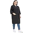 PERFEHAIR Salon Client Gown Robes Cape, Hair Salon Smock for Clients- Kimono Style, with Snap Closure
