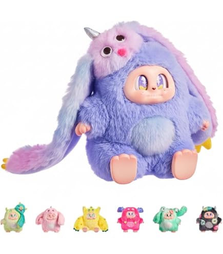 Amazon.com: SURUIMA GK Baby Three Q.Kid Plush Blind Box，Emotional