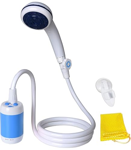 Douche Portable AUTOPkio Pour Camping - Batterie Rechargeable 4500mAh 12V/24V