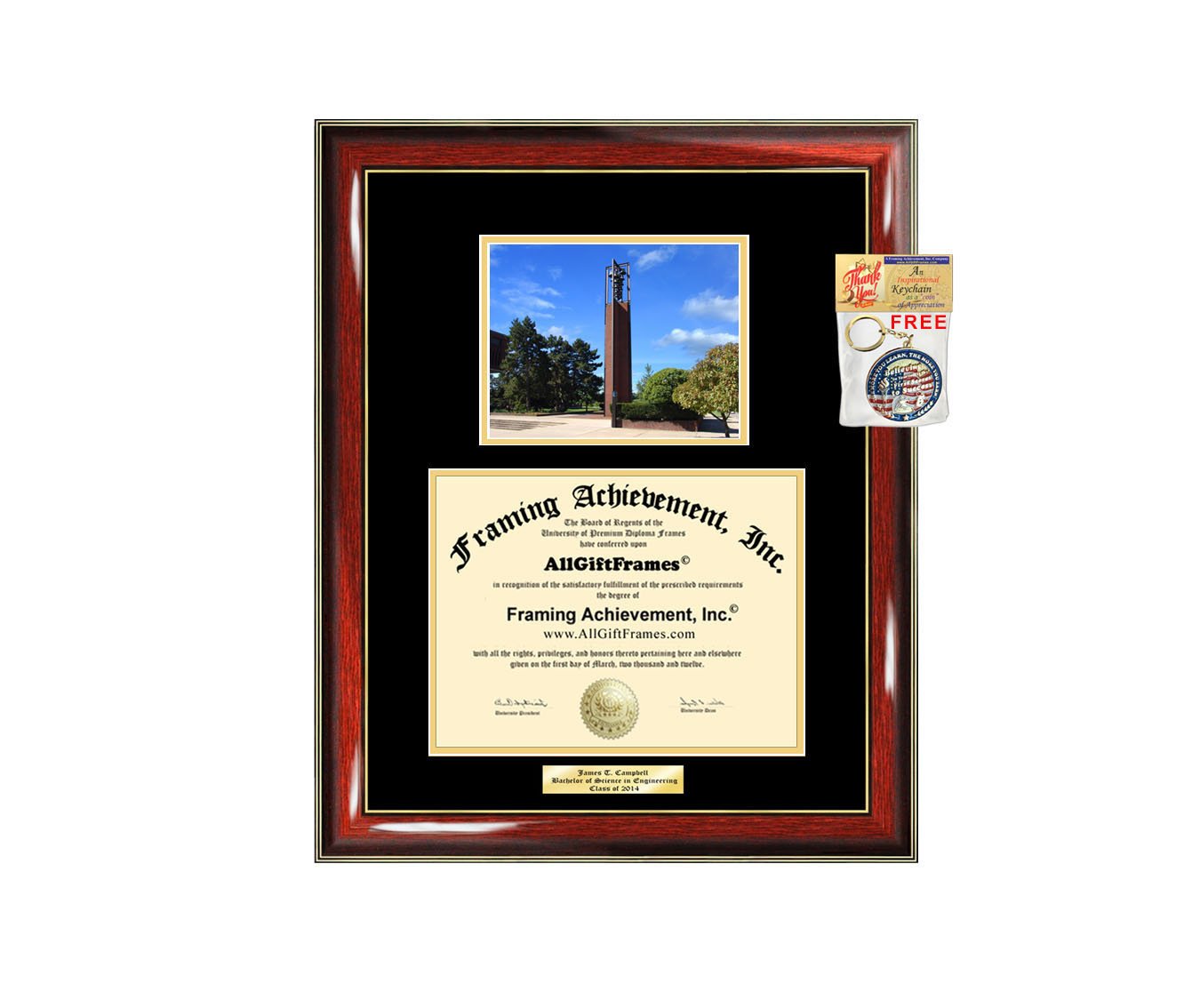 Amazon Com Diploma Frame Kettering University Graduation Gift