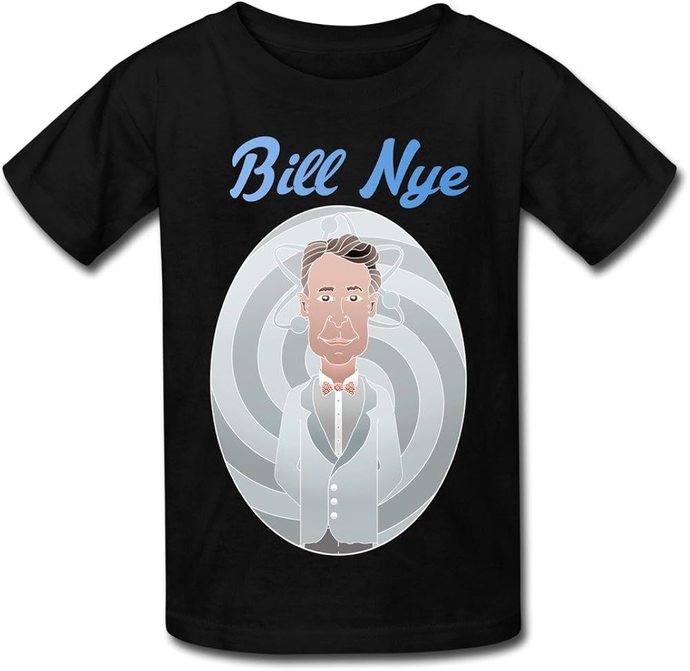 Amazon Com Nolysg Kid S Vintage Bill Nye The Science Guy T Shirts Clothing