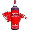 Chefmaster Bright Red Liqua-Gel® Food Coloring | Vibrant Color | Professional-Grade Dye for Icing, Frosting, Fondant | Baking & Decorating | Fade-Resistant | Easy-to-Use | Made in USA | 10.5 oz