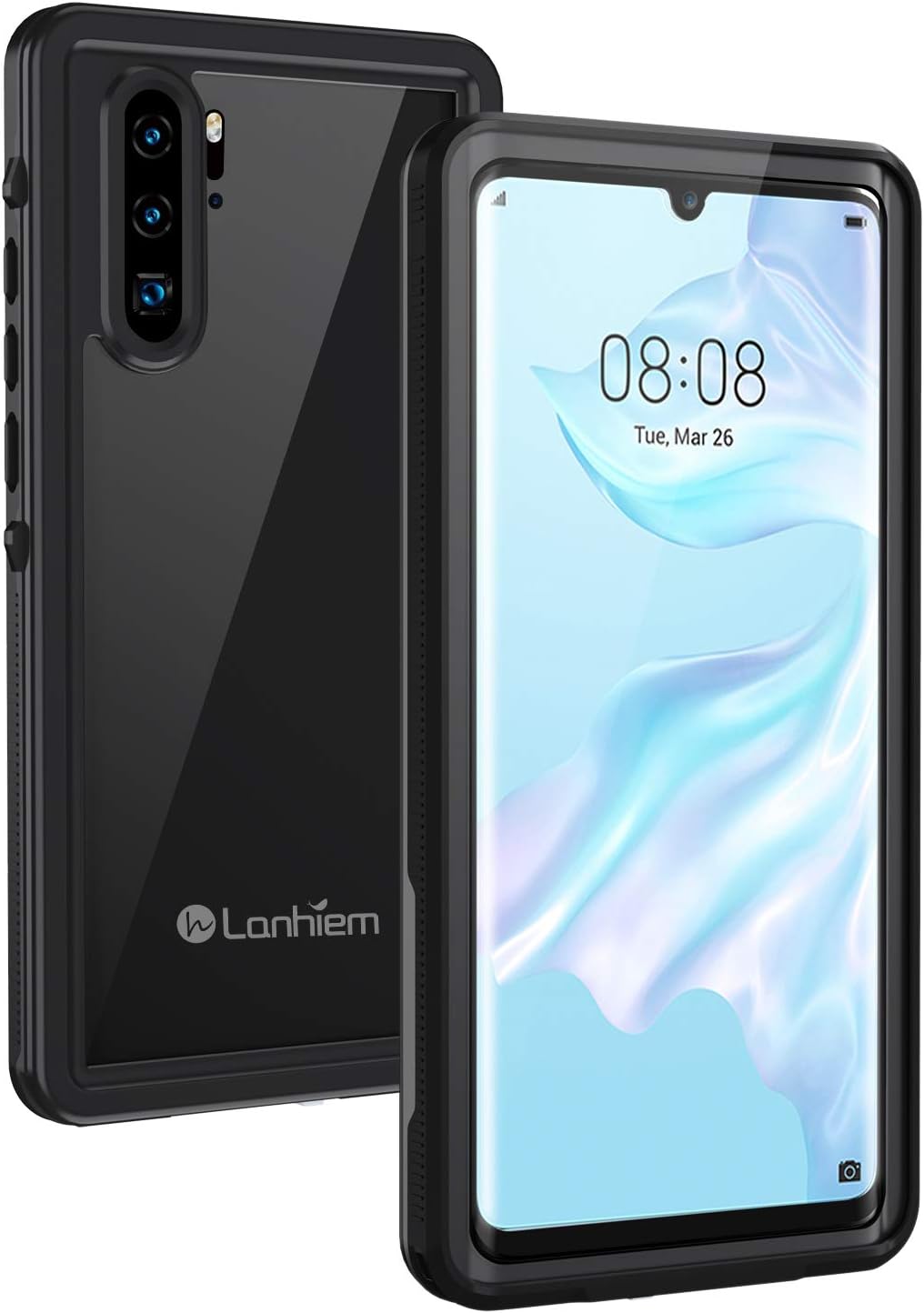 Lanhiem Huawei P30 Pro Case Waterproof Full Body Cover Amazon.co.uk