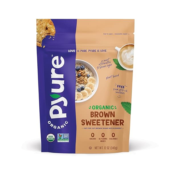 PYURE ORGANIC BROWN SWEETENER | BROWN SUGAR SUBSTITUTE...