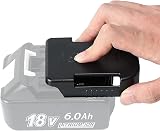 AKKOPOWER Battery Holder 18V Mount Dock Black for BL1850 BL1860 BL1840 BL1830 view 6
