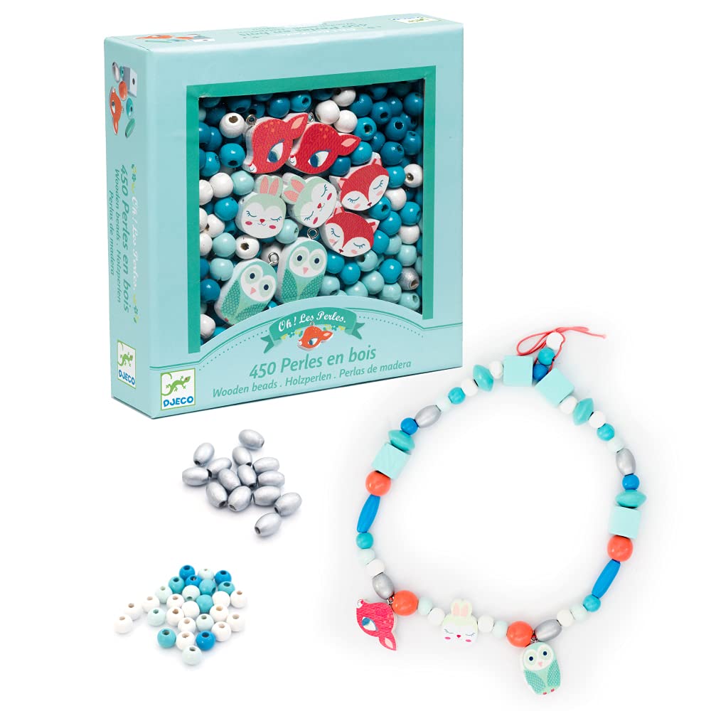 Djeco DJ09807 For Older Children-Beads and Jewellery, Mixed, Small