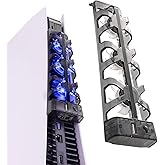 NANANINO Cooling Fan for Original PS5 Console Only, 3-Fan External Cooler with USB Charging Port, Quiet Plug &amp; Play Cooling System, Blue LED Indicator, for PS5 Disc &amp; Digital Edition