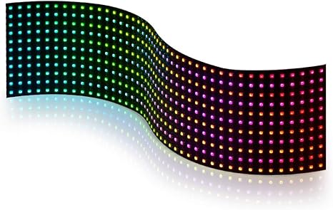 Immagini Natalizie 192 Pixel.Btf Lighting Ws2812b Mini Led 2427 Pannello 11x44 484 Pixel Led Digitale Ad Indirizzamento Individuale Illuminazione Full Dream Color Dc5v Amazon It Casa E Cucina