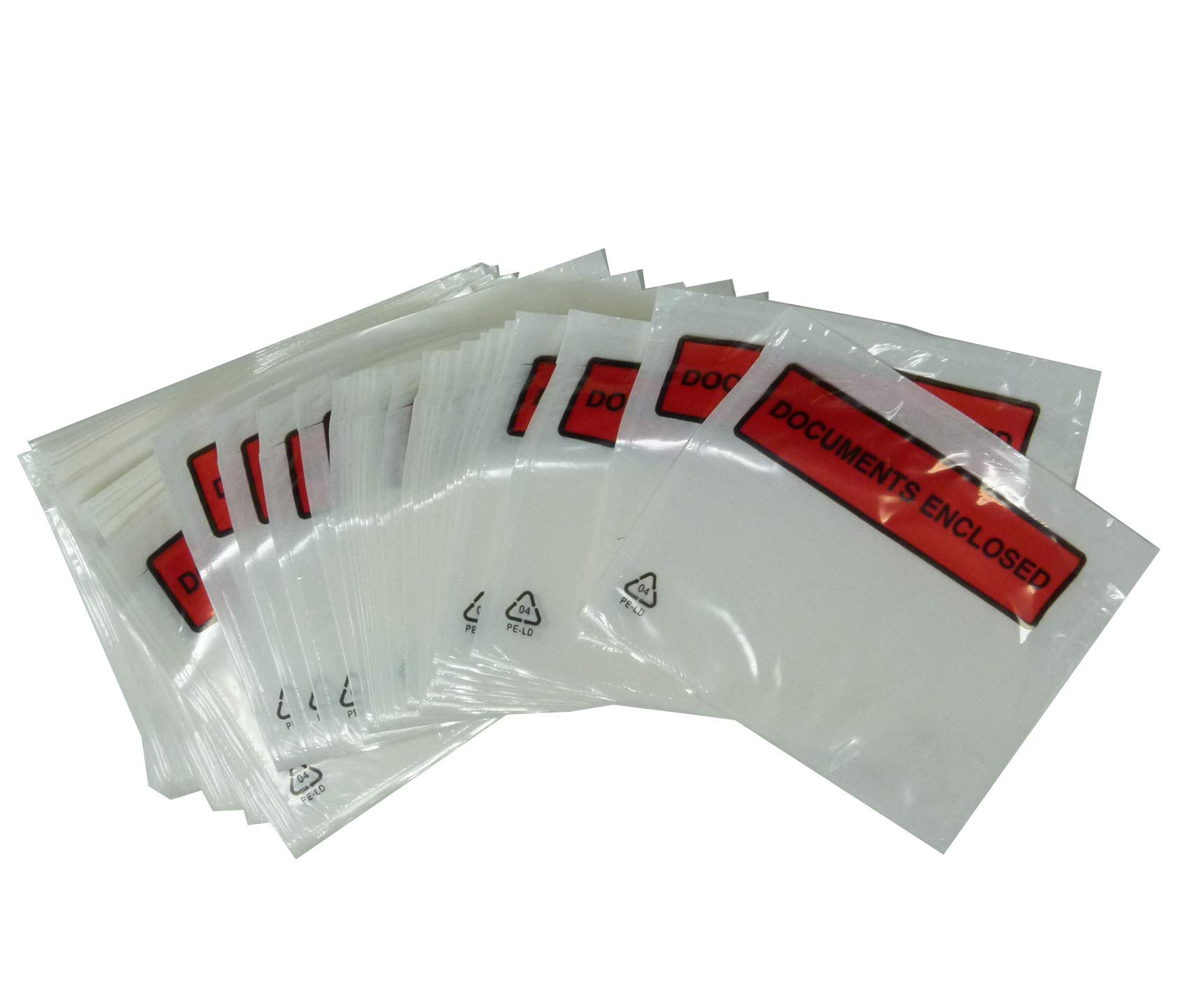 A6 158 x 115 Blue Label Printed Document Enclosed Wallets, 1000 Pack