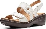 Clarks Merliah Opal Heeled Sandal, White