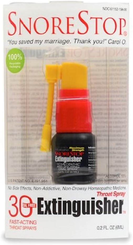 SnoreStop Extinguisher, 0.2 Fluid Ounce (2 Pack)