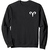 Aries Symbol Zodiac Sign Horoscope Sweatshirt