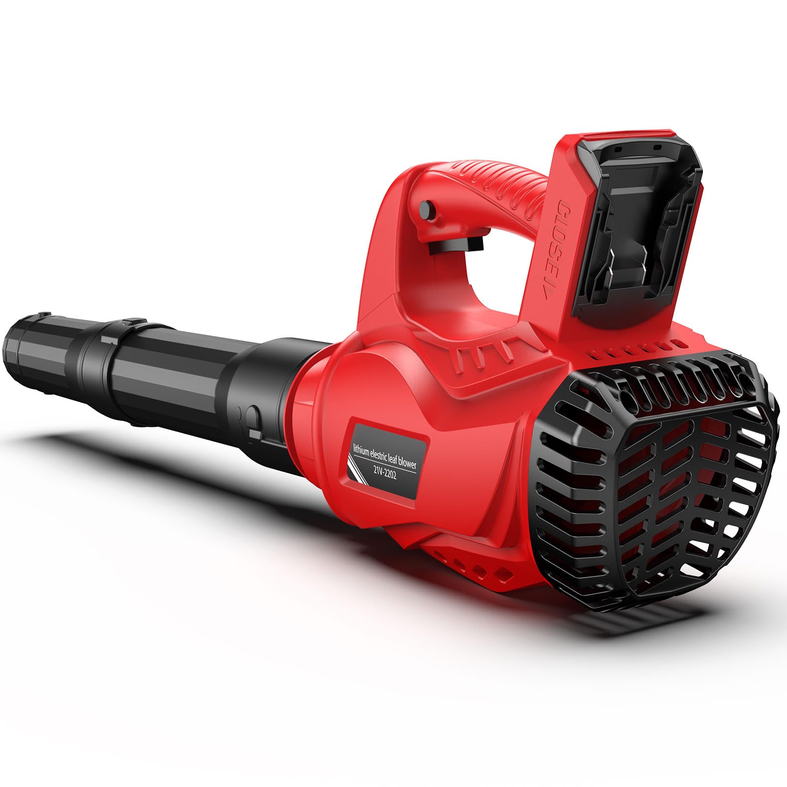 View 1 of ***MISSING BATTERY *** 580CFM Leaf Blowerfor Cordless for Milwaukee M18 Battery(Tool Only), Powerful Electric Leaf Blower for Lawn Care, 6 Speed Modes, Handheld Sopladora for Patio,Lawn Care,Dust, Car