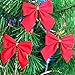 YYaaloa 36pcs Christmas Tree Bowknot Christmas Tree/wedding/party Decoration Bow Bowknot Party Gift DIY Decor Xmas Tree Ornament (3color,36pcs)