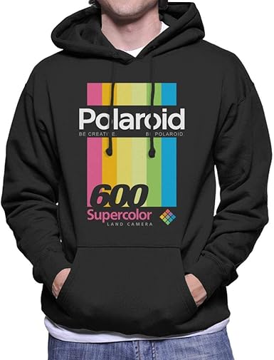 polaroid sweatshirt black