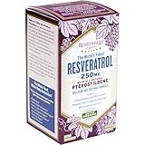 Reserveage - Resveratrol with Pterostilbene 250mg, Cellular Age-Defying Formula, 60 vegetarian capsules