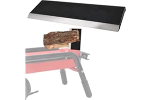 FEBTECH Wedge for Log Splitter - 16 Inch L X 6 Inch W X 1 Inch Thick - Heavy Duty Wood Spliting Wedge for Wood Stove - Fireplace - Fire Pit - Kindling Wood Splitter Wedges