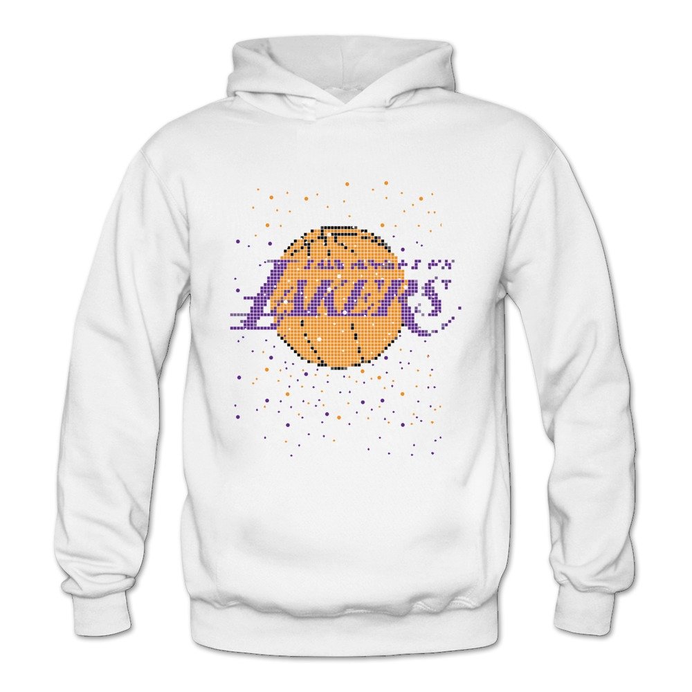 lakers hoodie white