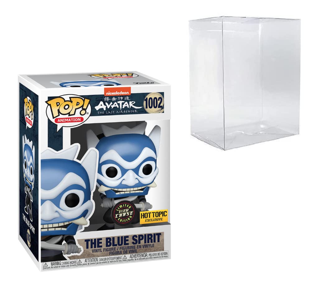 Funko Avatar: The Last Airbender - Zuko Blue Spirit Chase Pop! Exclusive Vinyl Figure (Includes Compatible Pop Box Protector Case)…