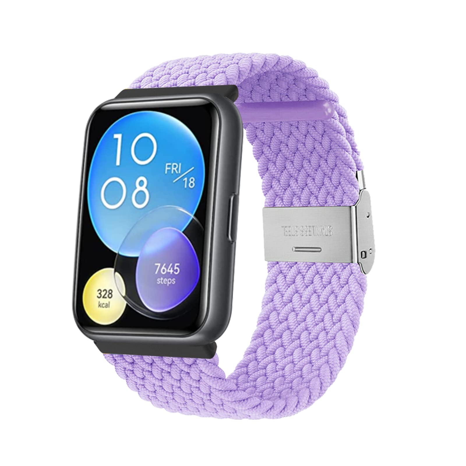 Nylon Strap Compatible with Huawei Watch Fit 2 Bracelet for Men Women Sport Fabric Replacement Strap with Watch Strap for Huawei Watch Fit 2 (13)
