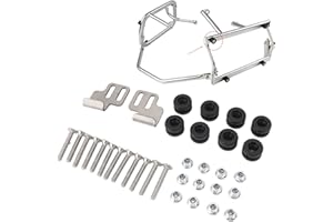 Motorcycle Top Case Mounting Kit, Motorcycle Hardware Kit with Screws, Moto Luggage Accessories, Universal for Tail Box Lugga