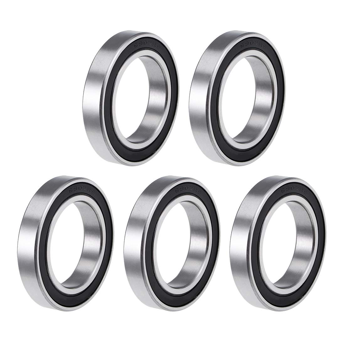 uxcell 6907-2RS Deep Groove Ball Bearings Z2 35mm X