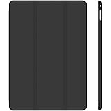 JEDirect iPad mini 4 ケース (iPad mini 5 2019モデル非対応) 三つ折スタンド オートスリープ機能 (ブラック)