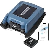 Betta Neo Solar Pool Skimmer Robot, Weather Adaptive, App Control, Blue | App Control, Weather-Adaptive Cleaning, Dual Charging, Salt &amp; Chlorine Compatible, Soft Touch Protect, Above/In-Ground Pools